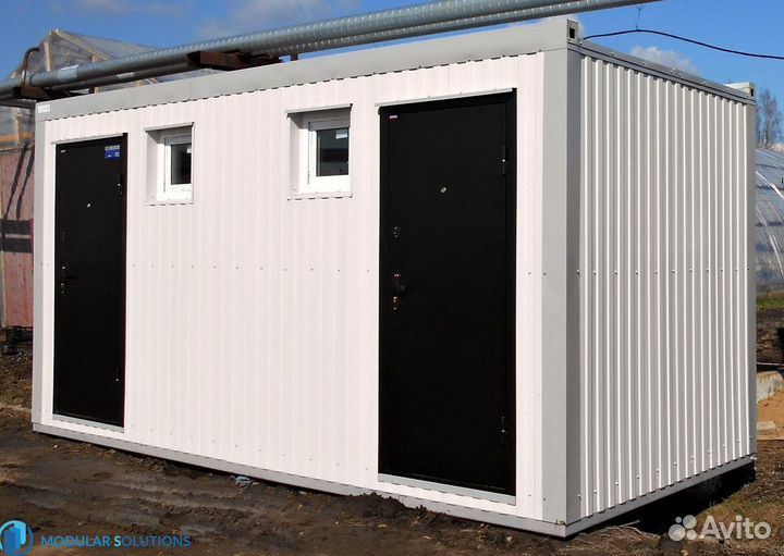 Бытовка металлическая для охраны с ндс