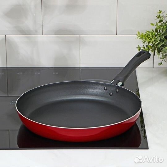 Сковорода 'Эксперт', d28 см, антипригарное покрыти