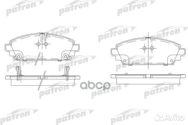 Колодки тормозные дисковые передн honda: accord