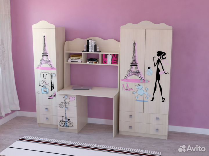 Стол письменный с надстройкой