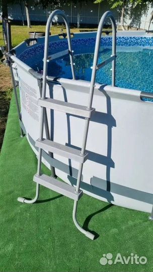 Лестница для каркасного бассейна