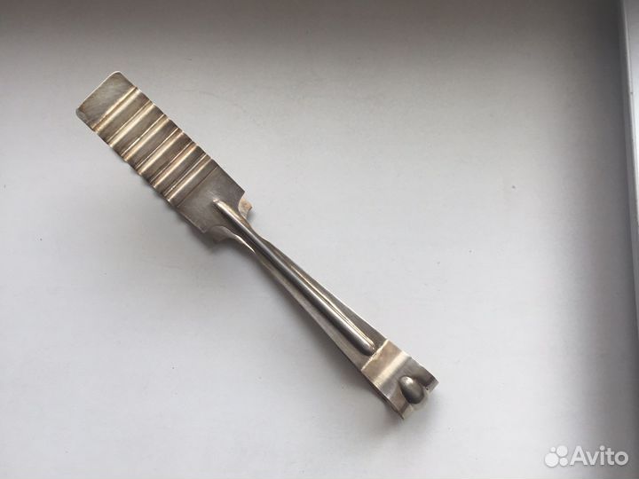 Мельхиоровые щипцы для торта СССР