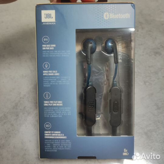Беспроводные наушники jbl tune 205bt