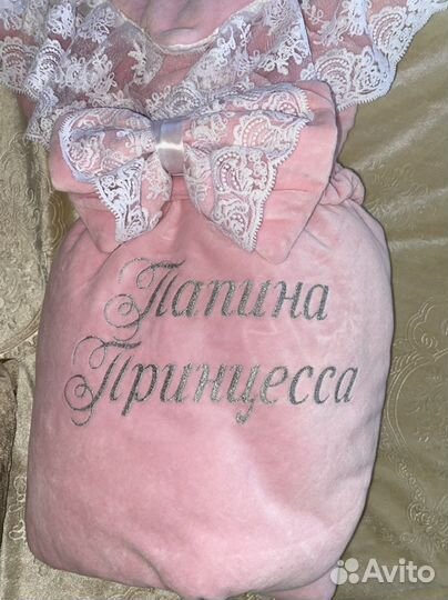 Конверт на выписку для девочки