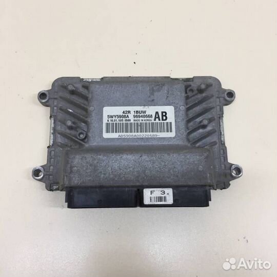 Б/У Б/У Блок управления двс 96940668 daewoo