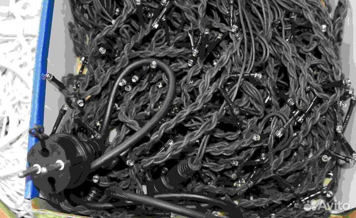 Гирлянда уличная 25м