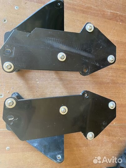 Защита радиатора на эндуро