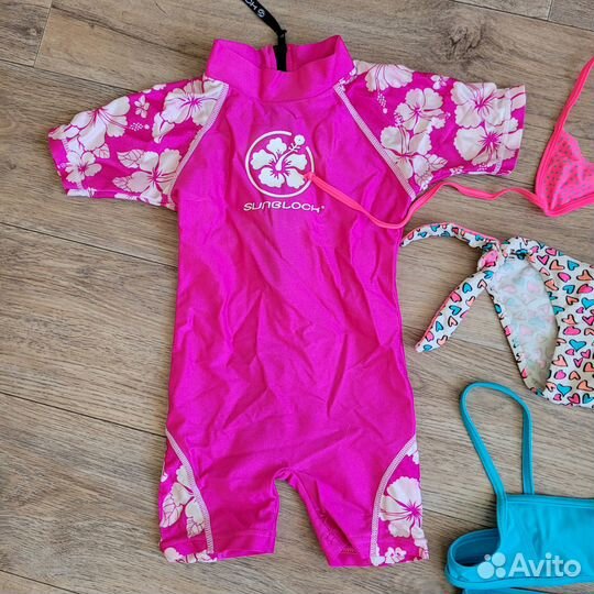 Купальники д/девочки размер разный от 104 до140 см