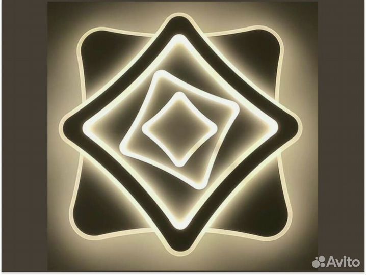 Люстра светодиодная, на 20кв\м