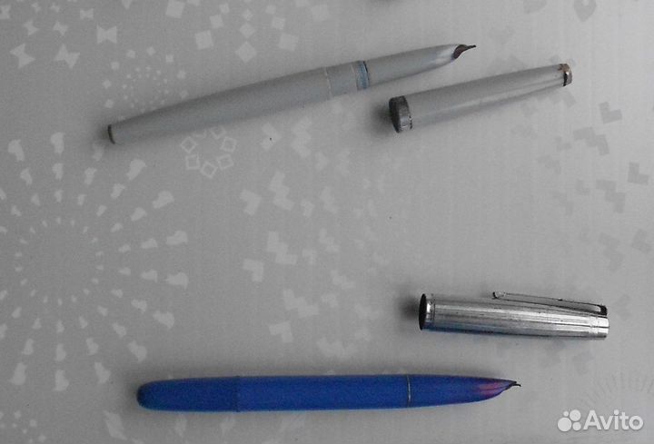 Перья плакатные, ручки, карандаши и др. СССР