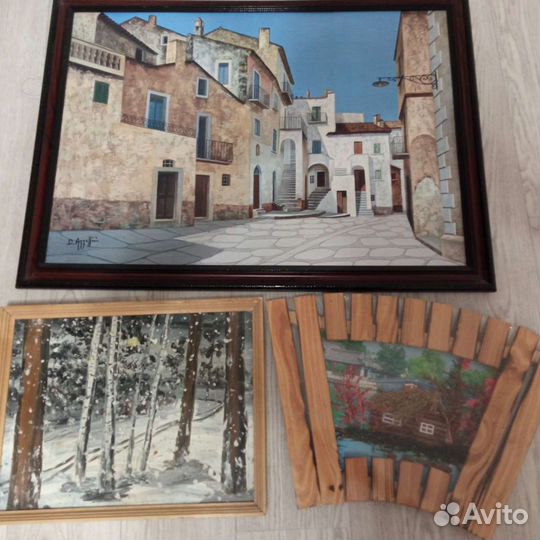 Картины в отличном состоянии, практически новые