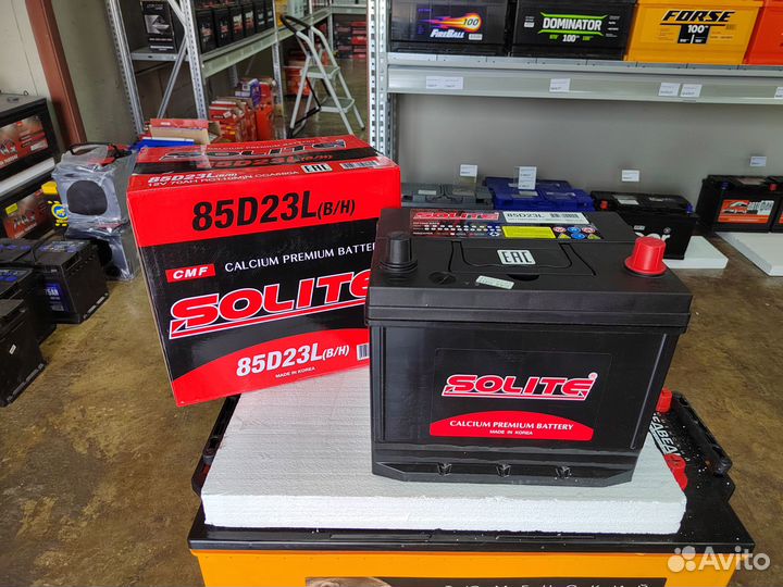 Аккумулятор Solite 70 Ач обр 580 А