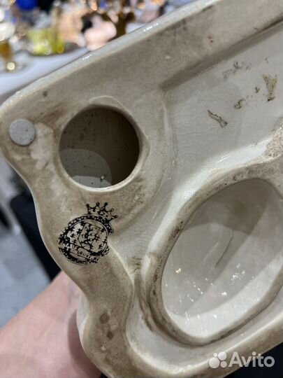 Великолепный фарфоровый клоун артдеко