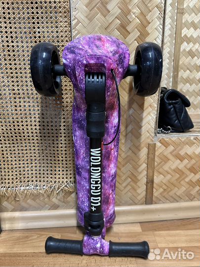 Детский электросамокат трехколесный