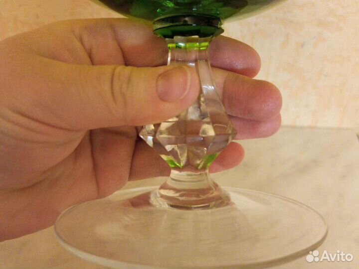 Конфетница (ваза) Богемия Чехия