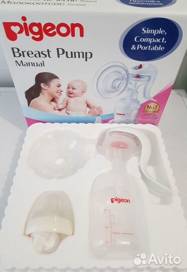 Молокоотсос Pigeon ручной 3349026488 с бутылочкой