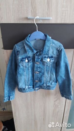 Джинсовка для девочки H&M 122