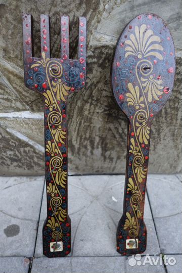 Вешалка для кухни ложка винтаж СССР