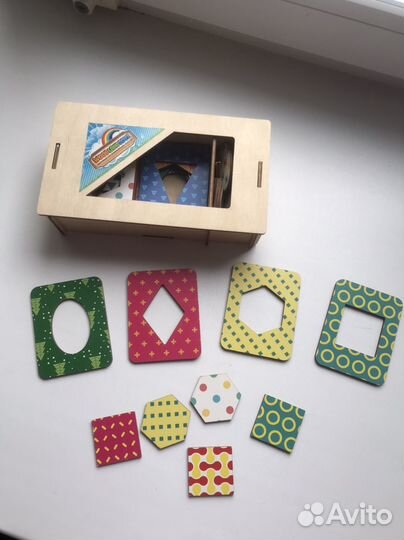 Развивающий материал досочки Сегена