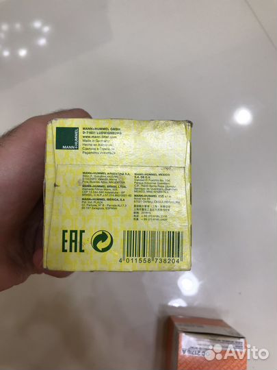 Фильтр масляный mitsubishi