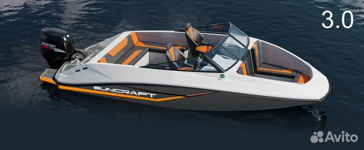Катер Лодка SunCraft v6