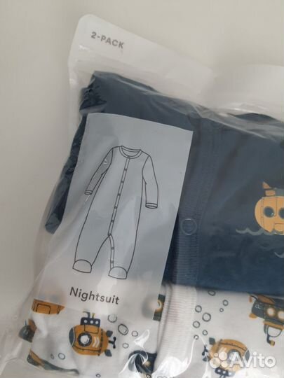 Слипы mothercare 68 новые