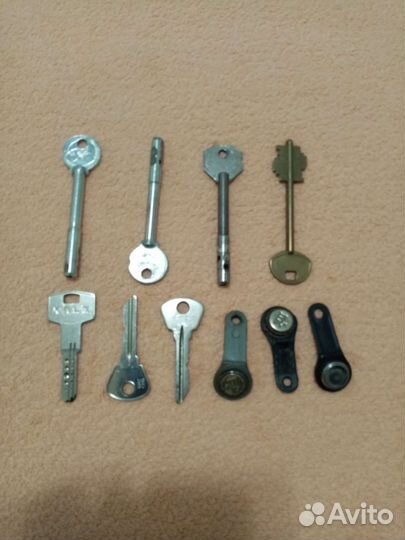 Разные ключи