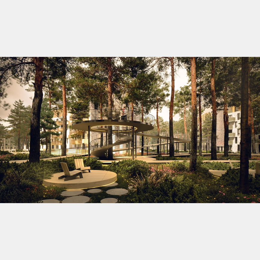 1-к. апартаменты, 49,2 м², 1/6 эт.