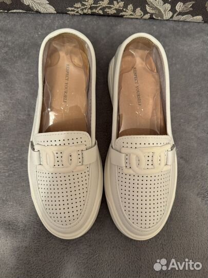 Макасины женские 37р натуральная кожа