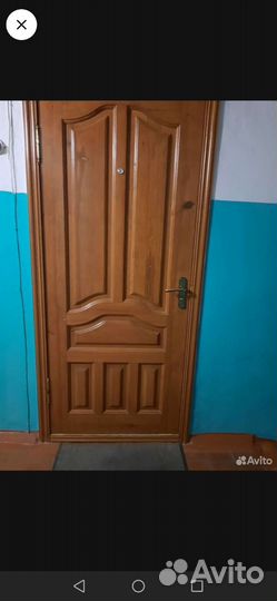 Дверь входная деревянная бу