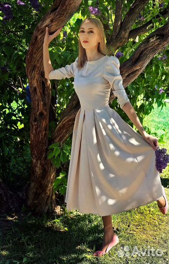 Платье женское вечернее миди 40 42