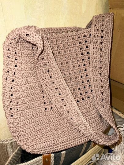Сумка вязаная ручная работа