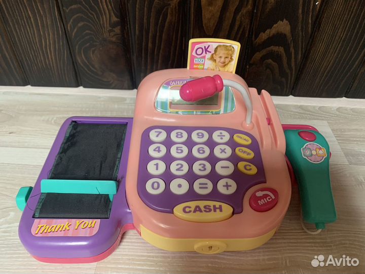 Детские игрушки касса