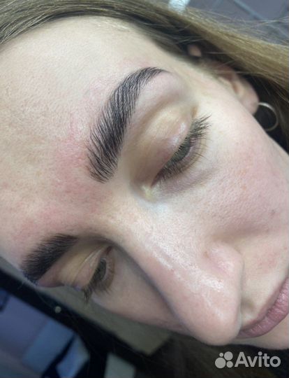 Ламинирование бровей и ресниц