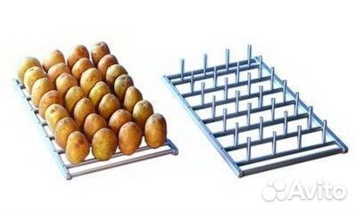 Решётка для печеного картофеля и кукурузы GN 1/1 6