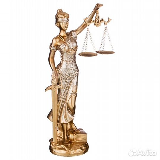 Статуэтка Богиня Фемида 31см. из Полистоуна RU*102