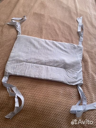 Бортики в кроватку с балдахином и тд