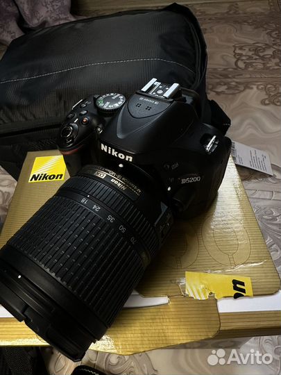 Зеркальный фотоаппарат nikon d5200
