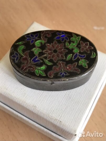 Шкатулка таблетница винтаж