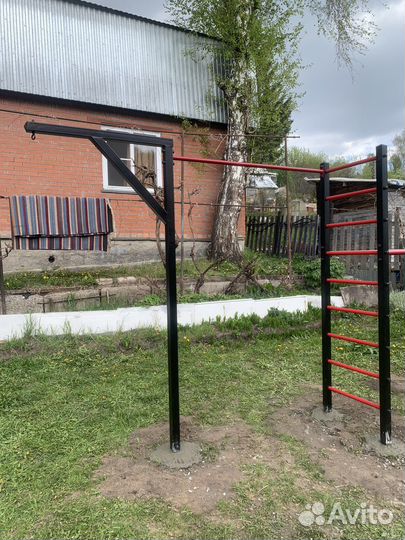 Удачный уличный комплекс воркаут lite