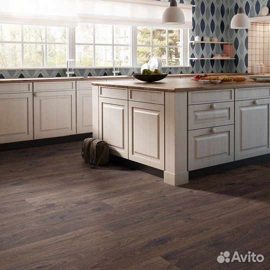 Ламинат Quick-Step Дуб белый затемненный PER1496