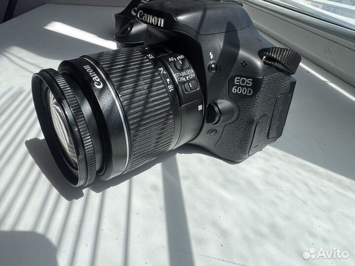 Зеркальный фотоаппарат canon 600d