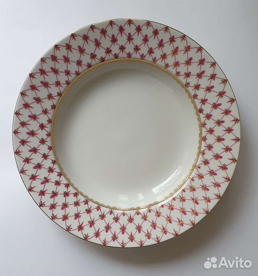 Тарелка глубокая сетка-блюз ифз