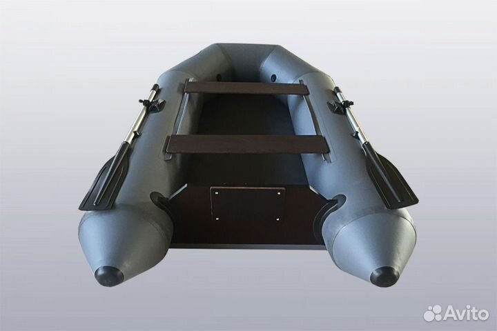 Лодка пвх Big Boat T280 серая