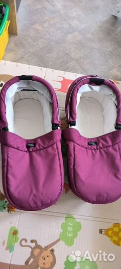 Люльки для двойной коляски valco baby snap duo