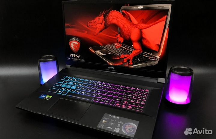 Игровой ноутбук msi katana 17