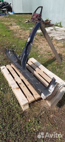 Порог со стойкой правый Fiat Albea 2008