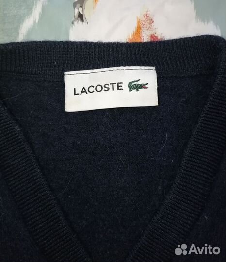 Джемпер Lacoste шерсть оригинал