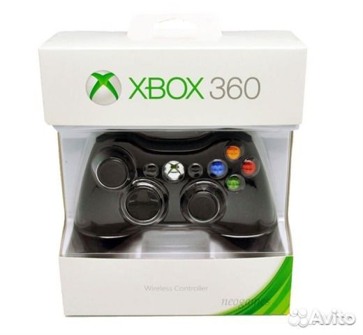 Геймпад бecпроводной Microsoft Controller Xbox 360
