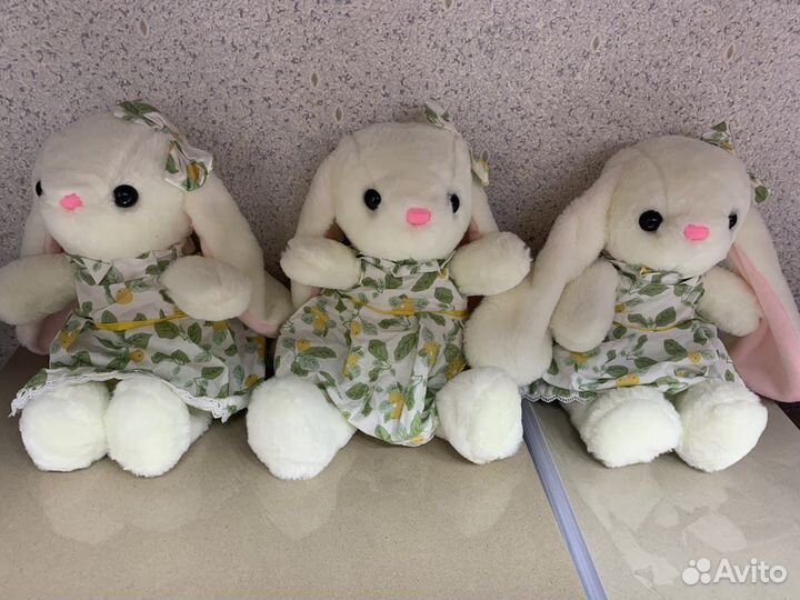 Мягкая игрушка зайчик